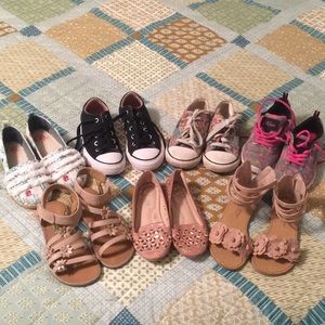 7 Pairs Girls’ Shoes Bundle Lot